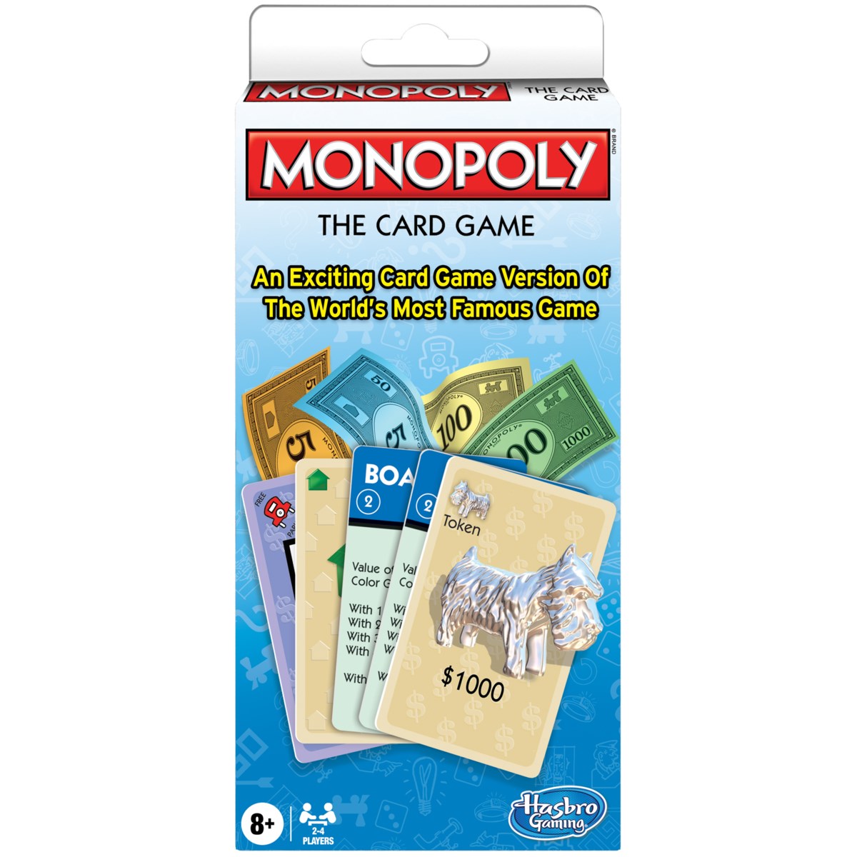 MONOPOLY THE CARD GAME (12) ENG